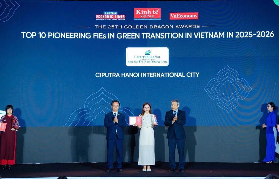 Ciputra Hanoi: 17 năm vững vàng thương hiệu FDI tiên phong tại Giải thưởng Rồng Vàng Ciputra Hanoi: 17 năm vững vàng thương hiệu FDI tiên phong tại Giải thưởng Rồng Vàng
