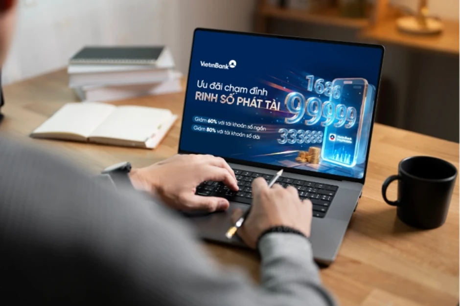 Cơ hội sở hữu tài khoản số đẹp của VietinBank