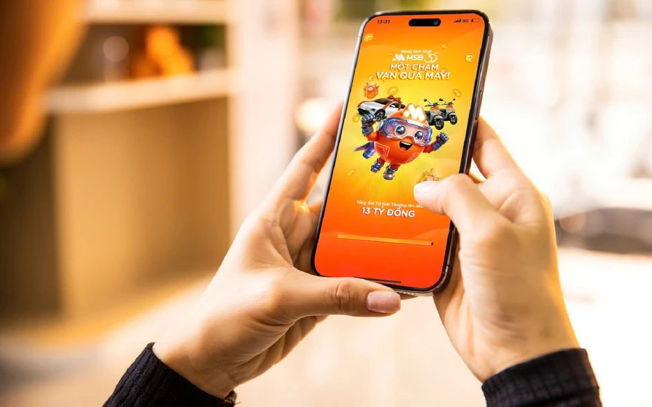 Cơ hội trúng thưởng 13 tỷ đồng trên siêu ứng dụng MSB Digital Bank Cơ hội trúng thưởng 13 tỷ đồng trên siêu ứng dụng MSB Digital Bank