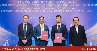 Công ty Cổ phần Thanh toán số MobiFone (MDP) bắt tay Mastercard thúc đẩy nền kinh tế số