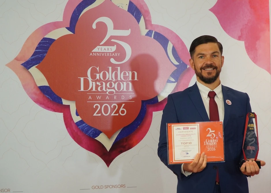 Công ty Siberian Health Quốc tế tiếp tục được vinh danh tại Giải thưởng Rồng Vàng 2026 Công ty Siberian Health Quốc tế tiếp tục được vinh danh tại Giải thưởng Rồng Vàng 2026