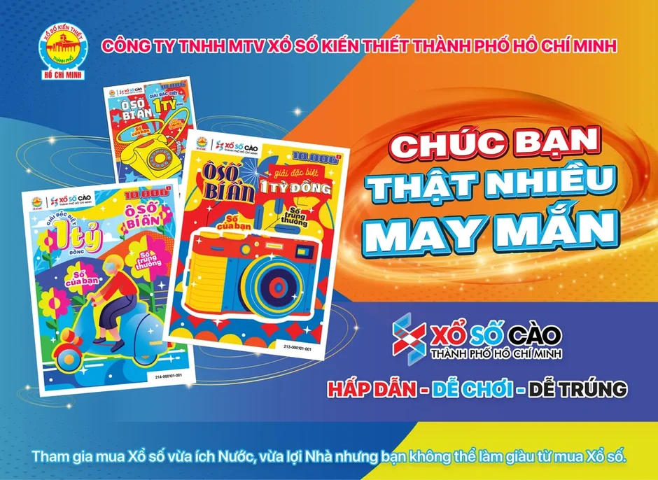 Công ty Xổ số Kiến thiết Thành phố Hồ Chí Minh: Khẳng định vị thế dẫn đầu ngành xổ số và trách nhiệm xã hội bền vững
