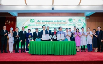 C.P. Việt Nam và Bệnh viện Bạch Mai hợp tác dài hạn vì người bệnh và cộng đồng