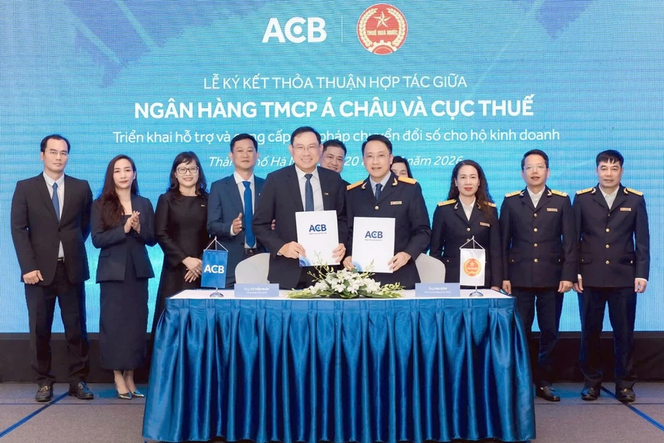 Cục Thuế hợp tác cùng Ngân hàng ACB đồng hành hỗ trợ hộ kinh doanh khai thuế