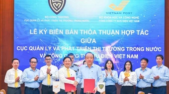 Cục Quản lý và Phát triển thị trường trong nước và Vietnam Post ký kết hợp tác thúc đẩy phát triển thị trường trong nước