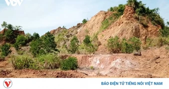 Đà Nẵng: Doanh nghiệp khai thác mỏ khoáng sản hết giấy phép nhưng không hoàn thổ