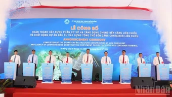 Đà Nẵng: Hoàn thành cơ sở hạ tầng dùng chung bến cảng Liên Chiểu