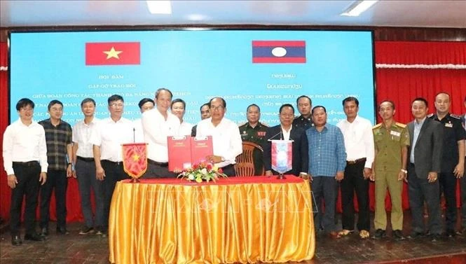 Đà Nẵng - Xekong hợp tác đảm bảo giao thông và xuất nhập cảnh qua cửa khẩu biên giới