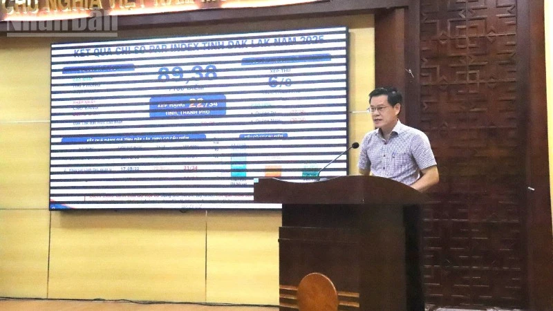 Đắk Lắk đẩy mạnh cải cách hành chính và cải thiện môi trường đầu tư kinh doanh để bứt phá Đắk Lắk đẩy mạnh cải cách hành chính và cải thiện môi trường đầu tư kinh doanh để bứt phá