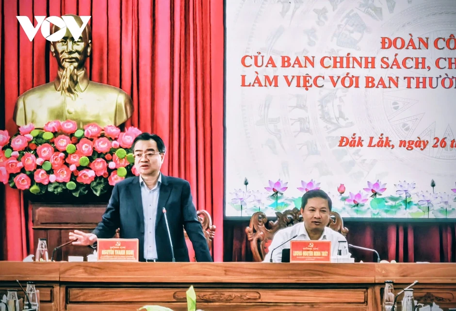 Đắk Lắk kiến nghị cơ chế đặc thù để huy động nguồn lực tăng trưởng hai con số Đắk Lắk kiến nghị cơ chế đặc thù để huy động nguồn lực tăng trưởng hai con số