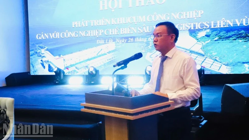 Đắk Lắk phát triển khu, cụm công nghiệp xanh gắn với công nghiệp chế biến sâu và logistics liên vùng Đắk Lắk phát triển khu, cụm công nghiệp xanh gắn với công nghiệp chế biến sâu và logistics liên vùng