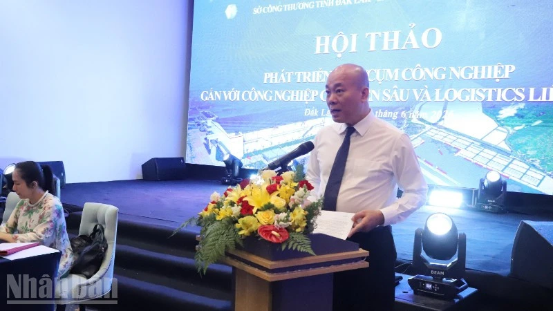 Đắk Lắk phát triển khu, cụm công nghiệp xanh gắn với công nghiệp chế biến sâu và logistics liên vùng Đắk Lắk phát triển khu, cụm công nghiệp xanh gắn với công nghiệp chế biến sâu và logistics liên vùng