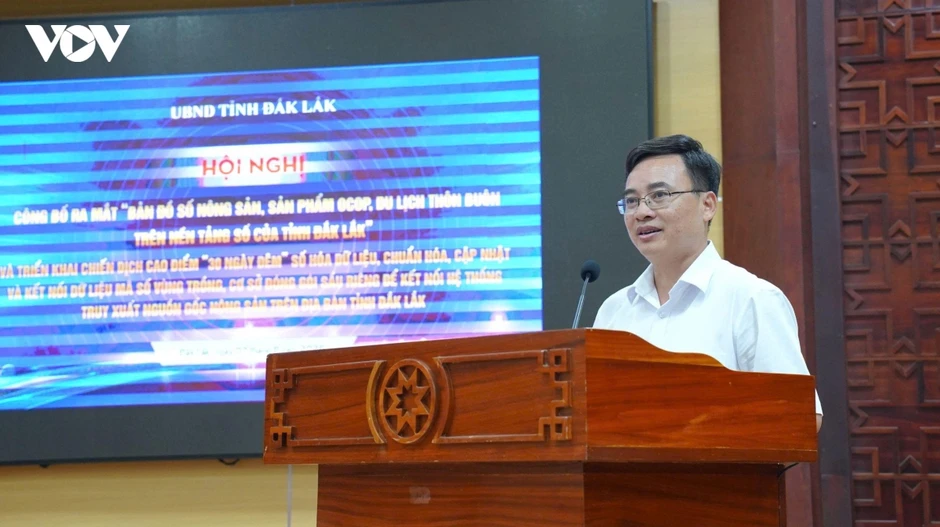 Đắk Lắk ra mắt Bản đồ số nông sản, phát động chiến dịch số hóa dữ liệu Đắk Lắk ra mắt Bản đồ số nông sản, phát động chiến dịch số hóa dữ liệu