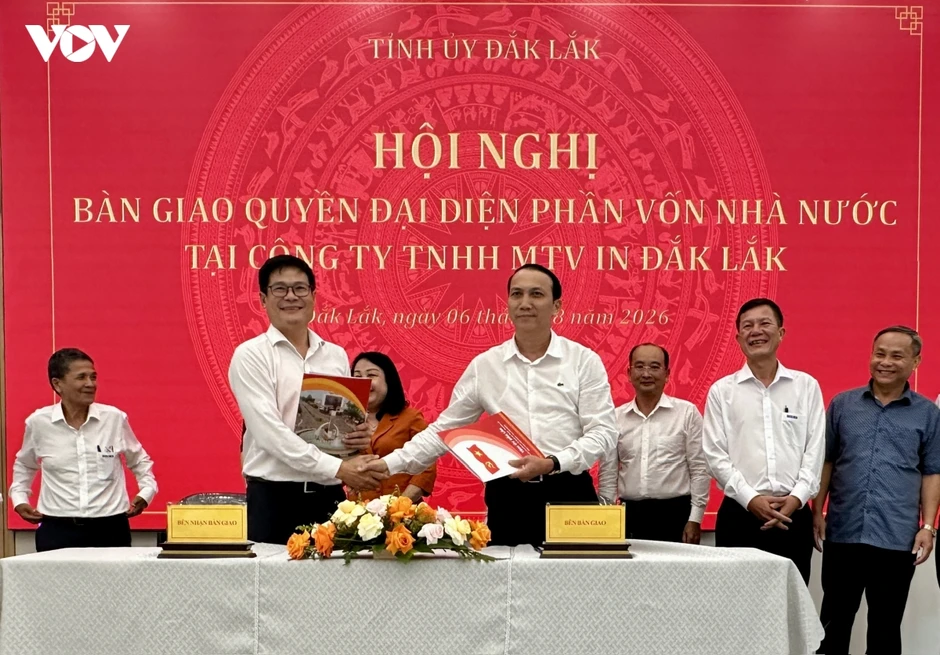 Đắk Lắk thực hiện chuyển giao vốn nhà nước tại doanh nghiệp Đắk Lắk thực hiện chuyển giao vốn nhà nước tại doanh nghiệp