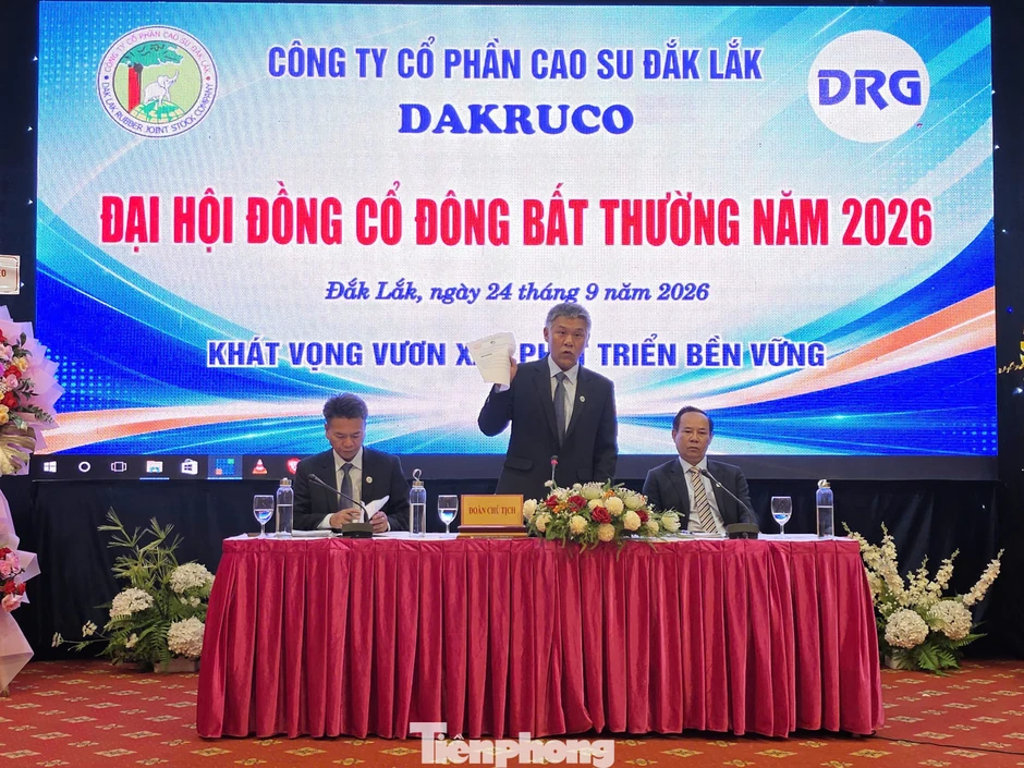 Dakruco có tân chủ tịch hội đồng quản trị Dakruco có tân chủ tịch hội đồng quản trị