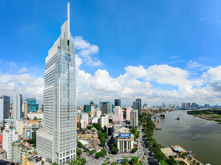 Dấu ấn Vietcombank Tower giữa lõi tài chính TP HCM Dấu ấn Vietcombank Tower giữa lõi tài chính TP HCM