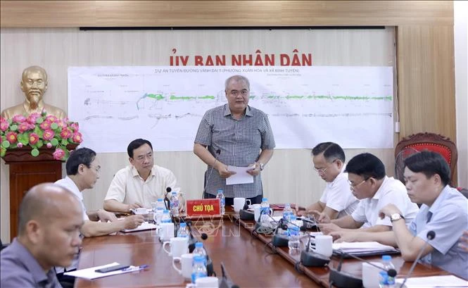 Đẩy nhanh tiến độ dự án hạ tầng giao thông kết nối vùng Thủ đô Đẩy nhanh tiến độ dự án hạ tầng giao thông kết nối vùng Thủ đô