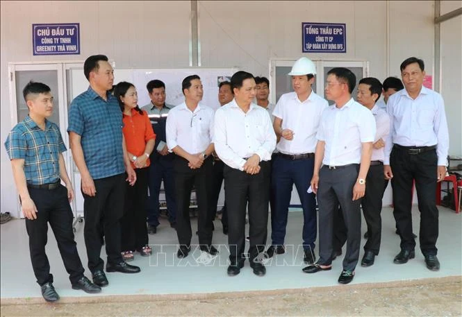Đẩy nhanh tiến độ xây dựng Nhà máy xử lý chất thải rắn Trà Vinh Đẩy nhanh tiến độ xây dựng Nhà máy xử lý chất thải rắn Trà Vinh