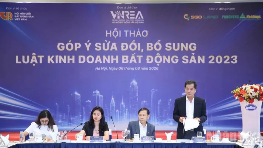 Đề xuất điều chỉnh cắt giảm thủ tục hành chính, tạo thuận lợi cho hoạt động đầu tư, kinh doanh bất động sản Đề xuất điều chỉnh cắt giảm thủ tục hành chính, tạo thuận lợi cho hoạt động đầu tư, kinh doanh bất động sản