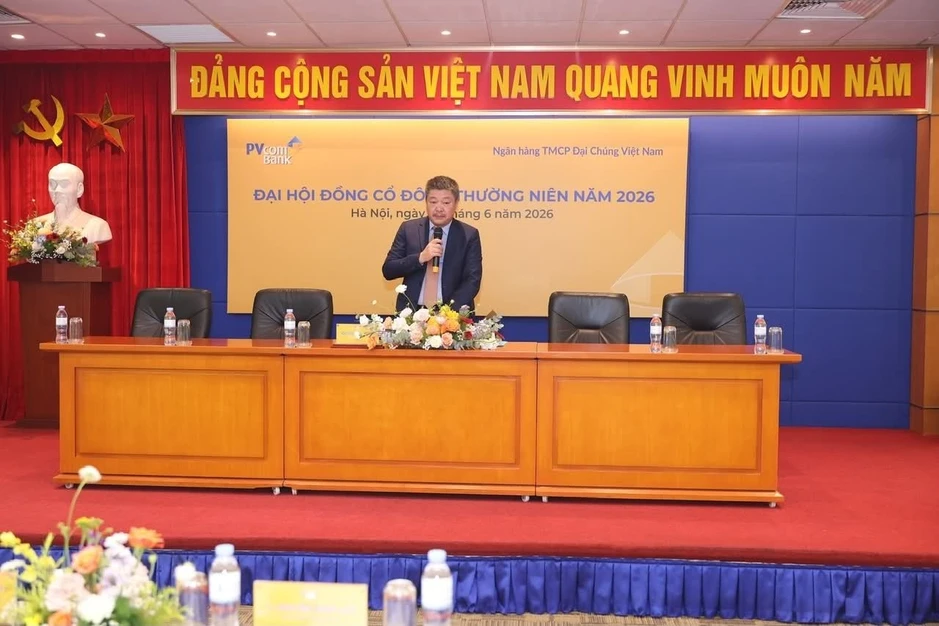 ĐHĐCĐ PVcomBank: Tăng tốc chuyển đổi, kiến tạo giá trị bền vững ĐHĐCĐ PVcomBank: Tăng tốc chuyển đổi, kiến tạo giá trị bền vững