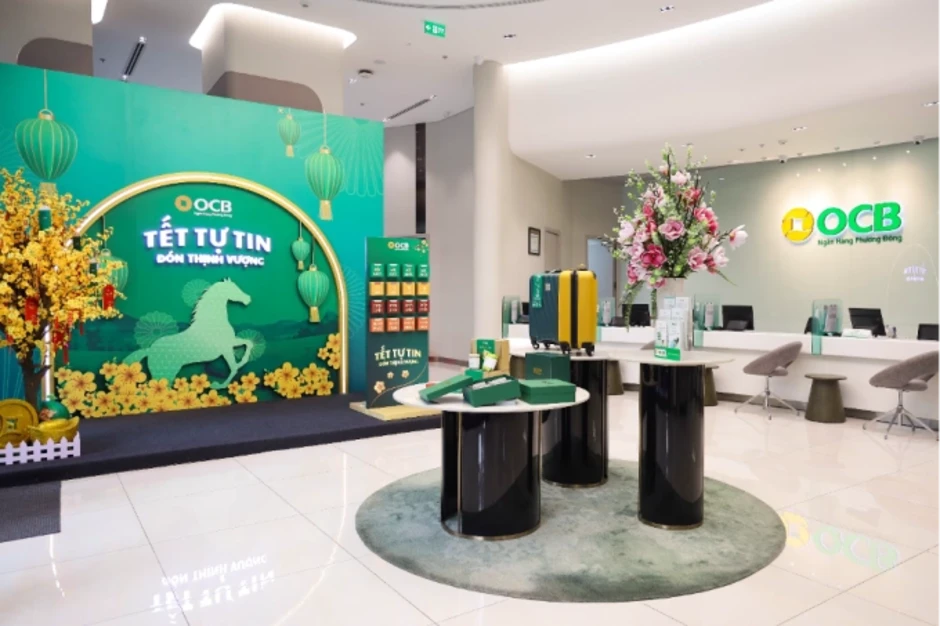 Điểm nhấn trong chương trình khuyến mại Tết của OCB Điểm nhấn trong chương trình khuyến mại Tết của OCB