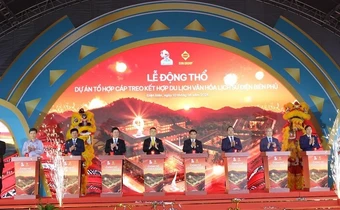 Điện Biên động thổ Dự án tổ hợp cáp treo kết hợp du lịch văn hóa lịch sử Điện Biên Phủ