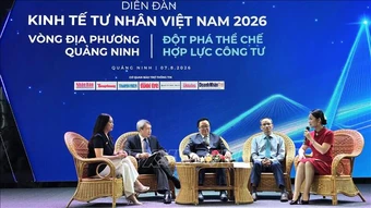 Diễn đàn Kinh tế tư nhân Việt Nam 2026: Mở rộng không gian hợp lực công - tư