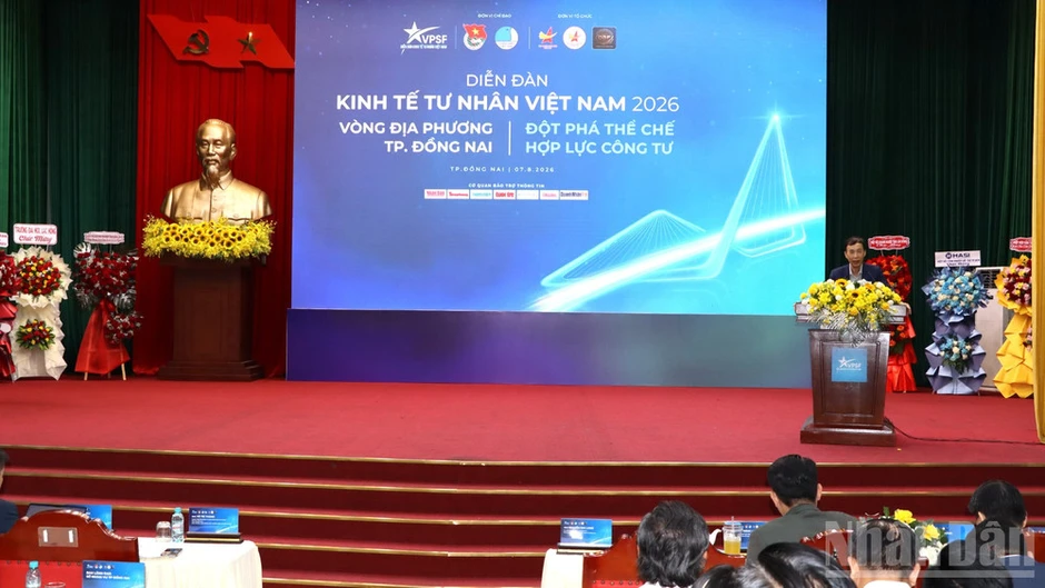Diễn đàn Kinh tế tư nhân Việt Nam 2026-Phiên đối thoại thành phố Đồng Nai Diễn đàn Kinh tế tư nhân Việt Nam 2026-Phiên đối thoại thành phố Đồng Nai