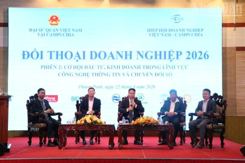 Diễn đàn thúc đẩy kết nối hai nền kinh tế Việt Nam và Campuchia Diễn đàn thúc đẩy kết nối hai nền kinh tế Việt Nam và Campuchia