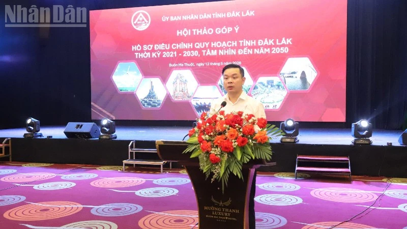 Điều chỉnh quy hoạch tỉnh Đắk Lắk thời kỳ 2021-2030, tầm nhìn đến năm 2050 tạo đột phá liên kết phát triển giữa rừng và biển Điều chỉnh quy hoạch tỉnh Đắk Lắk thời kỳ 2021-2030, tầm nhìn đến năm 2050 tạo đột phá liên kết phát triển giữa rừng và biển