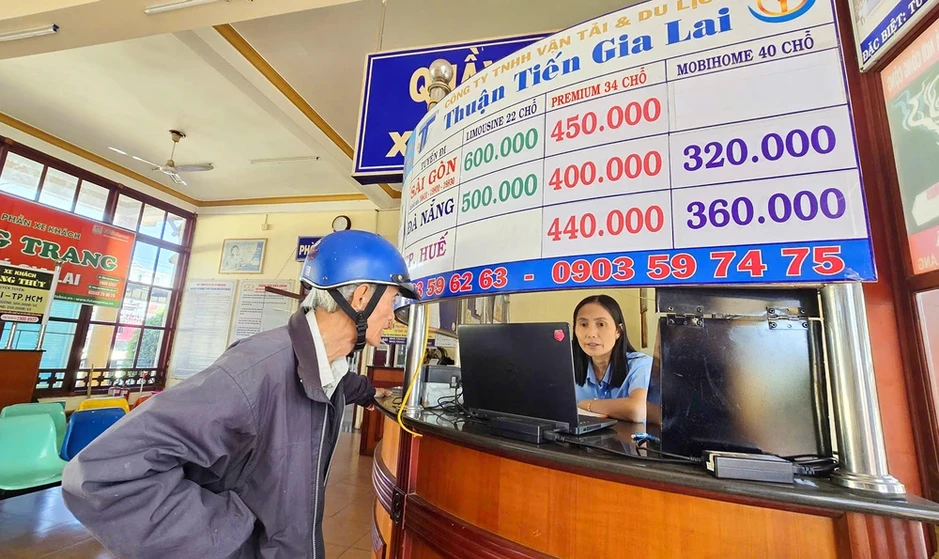Doanh nghiệp vận tải ở Gia Lai tăng giá, giảm chuyến Doanh nghiệp vận tải ở Gia Lai tăng giá, giảm chuyến