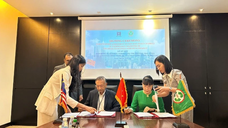Doanh nghiệp Việt Nam-Malaysia hợp tác phát triển sản phẩm cao lương tiêu chuẩn Halal Doanh nghiệp Việt Nam-Malaysia hợp tác phát triển sản phẩm cao lương tiêu chuẩn Halal