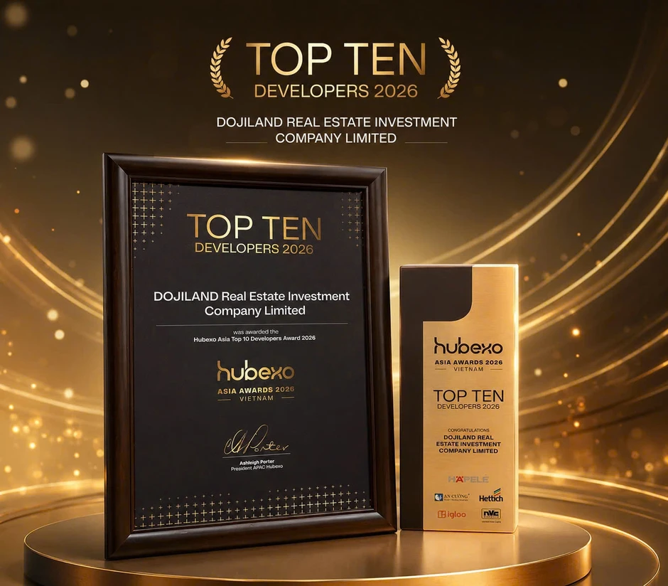 DOJILAND khẳng định dấu ấn tại Giải thưởng Quốc tế Hubexo Asia Awards DOJILAND khẳng định dấu ấn tại Giải thưởng Quốc tế Hubexo Asia Awards