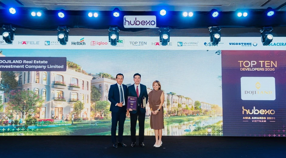DOJILAND khẳng định dấu ấn tại Giải thưởng Quốc tế Hubexo Asia Awards DOJILAND khẳng định dấu ấn tại Giải thưởng Quốc tế Hubexo Asia Awards