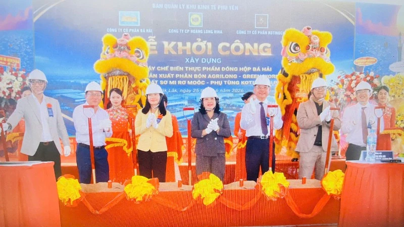 Đồng loạt khởi công, động thổ các dự án với số vốn hàng chục nghìn tỷ đồng ở Đắk Lắk Đồng loạt khởi công, động thổ các dự án với số vốn hàng chục nghìn tỷ đồng ở Đắk Lắk