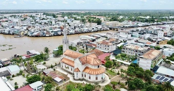 Đồng Tháp điều chỉnh quy hoạch dời trung tâm hành chính về Cái Bè