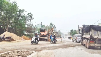 Dự án chậm tiến độ vì vướng mặt bằng