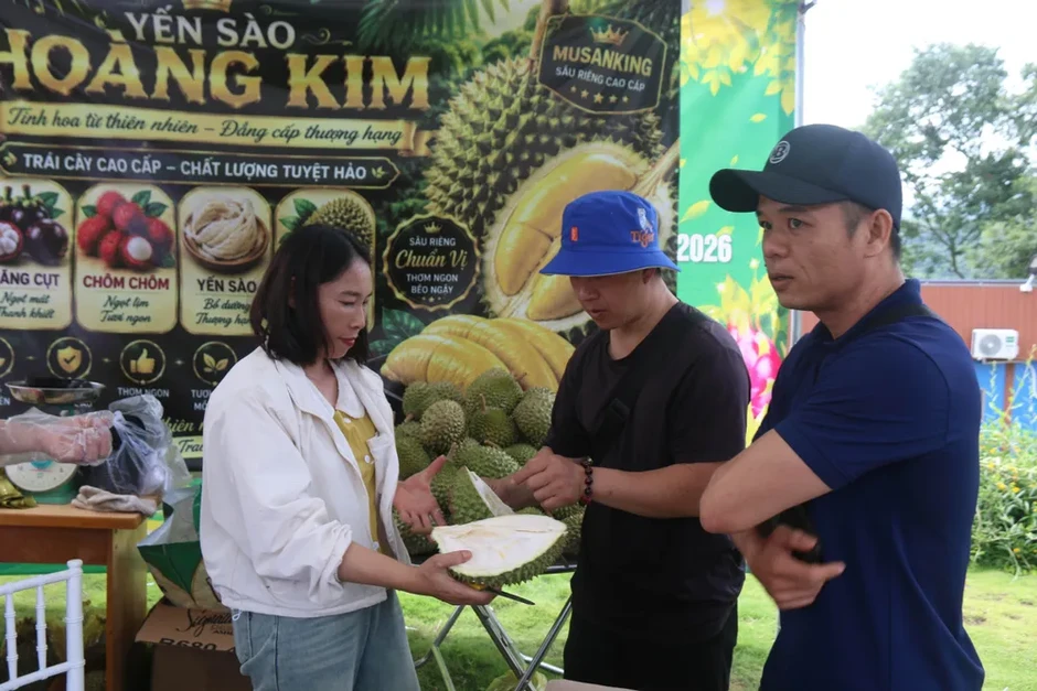Đưa sầu riêng, bơ, mắc ca La Dạ đến gần người tiêu dùng Đưa sầu riêng, bơ, mắc ca La Dạ đến gần người tiêu dùng