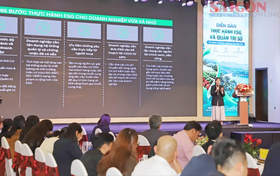 ESG – “vé thông hành” để doanh nghiệp vào chuỗi giá trị toàn cầu ESG – “vé thông hành” để doanh nghiệp vào chuỗi giá trị toàn cầu