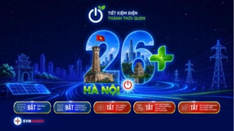 EVNHANOI phát động chiến dịch “HÀ NỘI 26+”