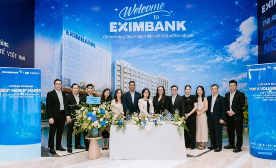 Eximbank nhận hai giải thưởng tại FX Awards 2026 Eximbank nhận hai giải thưởng tại FX Awards 2026