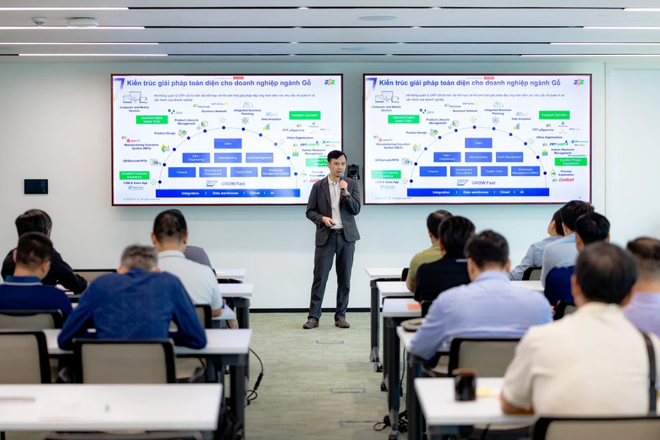 FPT và SAP đồng hành cùng doanh nghiệp ngành gỗ tối ưu vận hành, tăng tốc ra quyết định