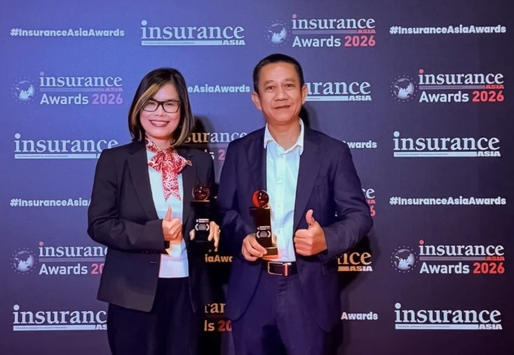 Generali nhận cú đúp giải thưởng về công nghệ và dịch vụ khách hàng tại Insurance Asia Awards 2026 Generali nhận cú đúp giải thưởng về công nghệ và dịch vụ khách hàng tại Insurance Asia Awards 2026