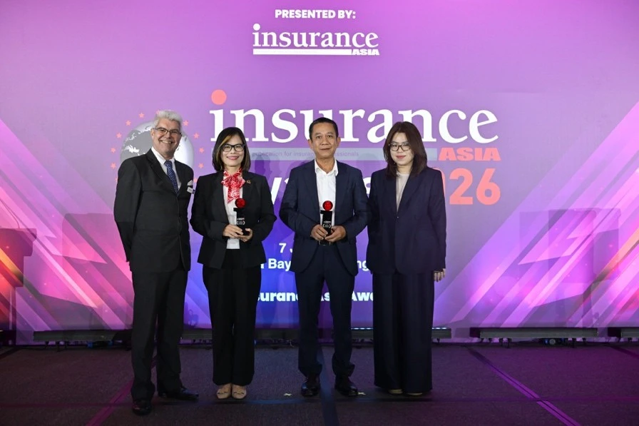 Generali nhận cú đúp giải thưởng về công nghệ và dịch vụ khách hàng tại Insurance Asia Awards 2026 Generali nhận cú đúp giải thưởng về công nghệ và dịch vụ khách hàng tại Insurance Asia Awards 2026