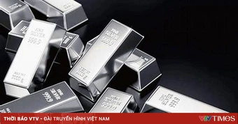 Giá bạc tăng lên cao nhất trong gần một tháng