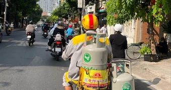 Giá gas tháng 5 tăng thêm 27.000 đồng bình 12kg