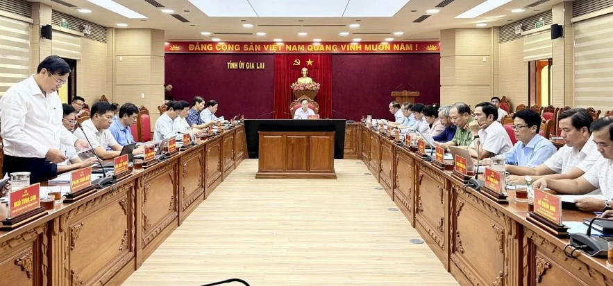 Gia Lai khẩn trương chuẩn bị công tác mặt bằng phục vụ dự án đường sắt tốc độ cao Gia Lai khẩn trương chuẩn bị công tác mặt bằng phục vụ dự án đường sắt tốc độ cao