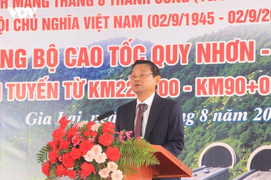 Gia Lai khởi công dự án thành phần 2 cao tốc Quy Nhơn – Pleiku Gia Lai khởi công dự án thành phần 2 cao tốc Quy Nhơn – Pleiku