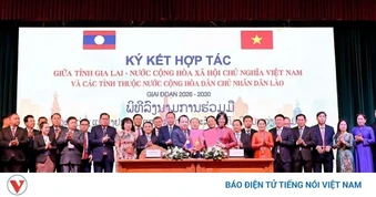 Gia Lai ký kết hợp tác toàn diện với 4 tỉnh Nam Lào