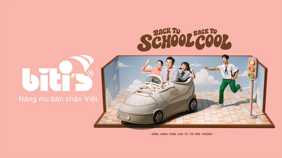 Giá trị cũ trong concept mới, Biti’s trẻ hoá thương hiệu với 'NIỀM VUI HỌC' Giá trị cũ trong concept mới, Biti’s trẻ hoá thương hiệu với 'NIỀM VUI HỌC'